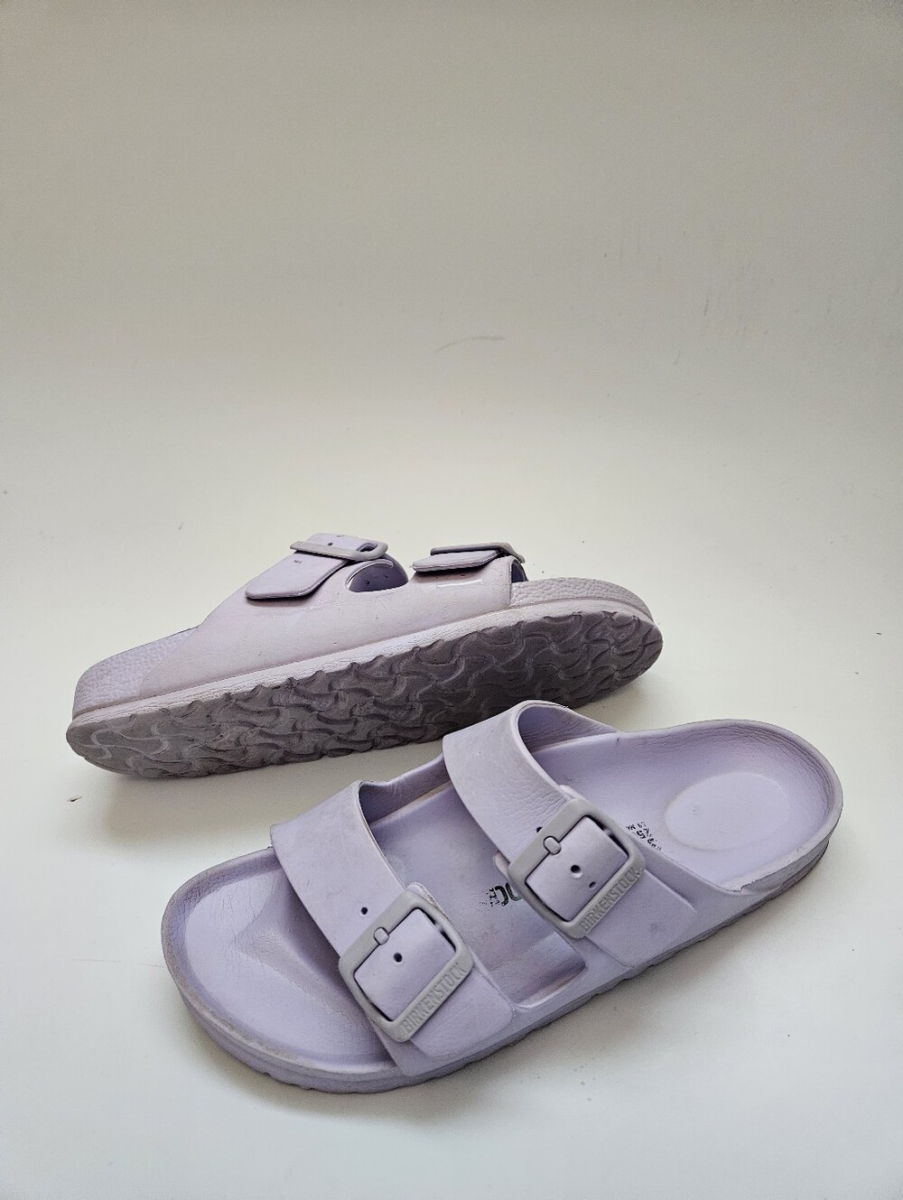 Birkenstock Arizona Essentials EVA (Purple Fog) Unisex Sandals 1S sz 8.5